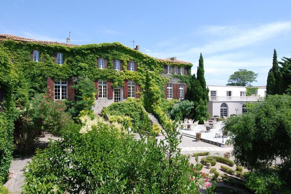 Chateau De Floure - Spa Et Piscine Exterieure Chauffee Carcasona Exterior foto
