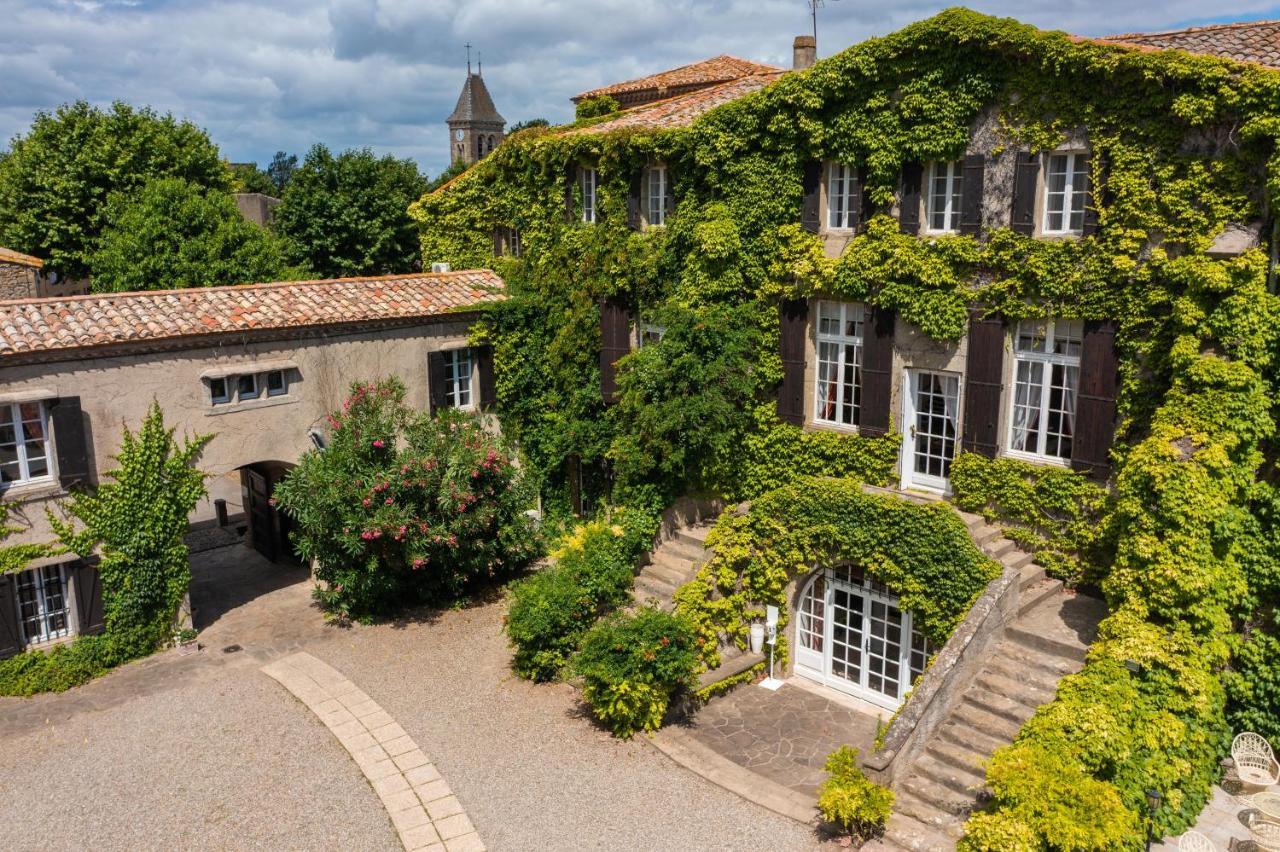 Chateau De Floure - Spa Et Piscine Exterieure Chauffee Carcasona Exterior foto